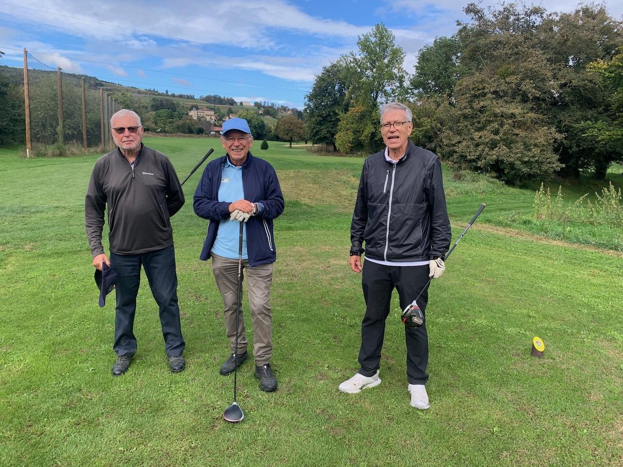 Gérard VIGNOLA, Jacky CHERAMY, Jean-Luc PONCHON